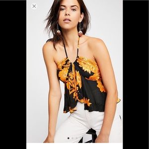 NWT FREE PEOPLE BALLERINA BABE HALTER M